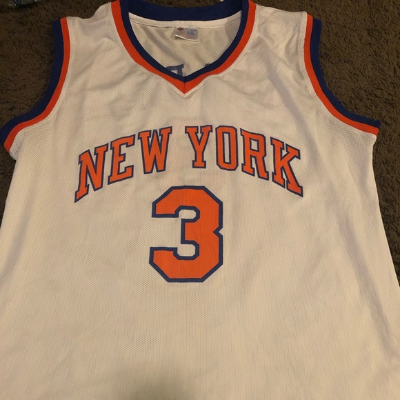 john starks jersey white